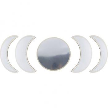Miroirs en acrylique naturel Phase de lune