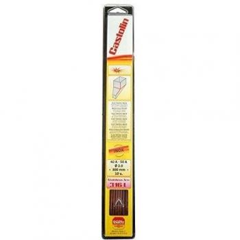 Pack Baguettes Acier Inoxydable 316L – 10 pièces, 2 mm diamètre