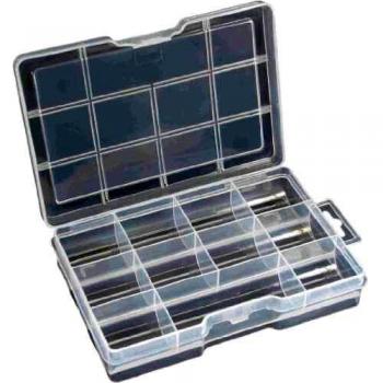 Kleinteilebox, 11 Fächer, Abmessungen: 213x114x35mm