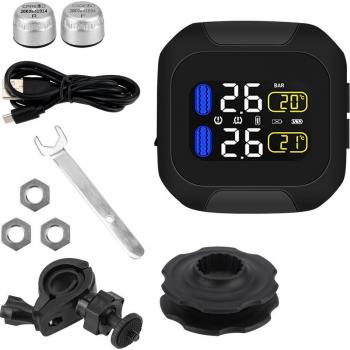 Motorrad Reifendrucksensoren Set