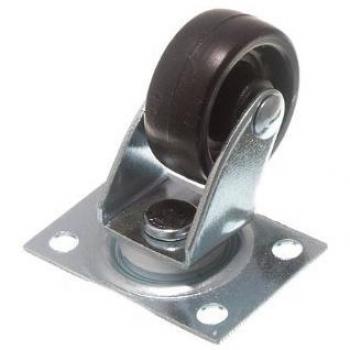 Premium Quality Castors with Single Wheel Swivel Plate Fix