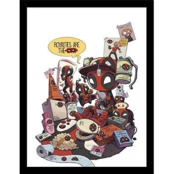 Affiche Deadpool 40cm encadrée