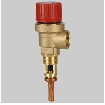 Valvola Doppia Sicurezza ICMA Temperatura/Pressione ½” 6 Bar