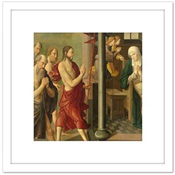 Artery8 Alkmaar Heavenly Meeting – 8x8 White Wood-Framed Picture