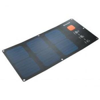 Chargeur solaire pliable Xmoove 21W avec mousqueton ETFE pour téléphone mobile