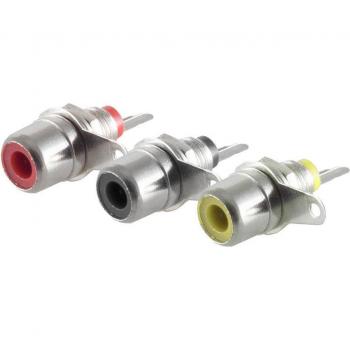Set Connettori RCA in Acciaio Inossidabile Shiverpeaks BS52090