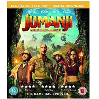 Jumanji: Džungle dobrodružství 3D+2D Blu-Ray