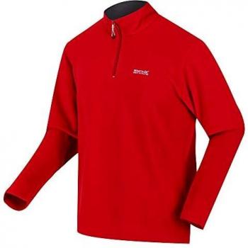 Regatta Thompson Herren Fleecejacke mit halbem Reißverschluss XXL in Rot