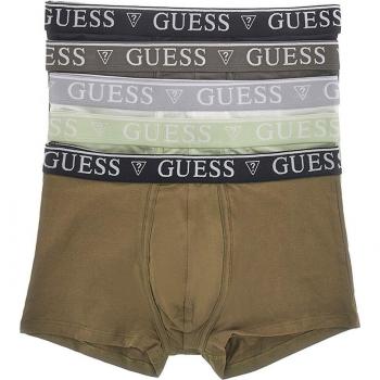 Pack de 5 bóxers Guess con banda elástica y logo