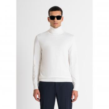 Men's Regular Fit Turtle Neck Knit by Antony Morato
