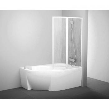 Pare-baignoire Ravak Supernova VSK2 Rosa 150 P (Droite, Blanc/pluie)