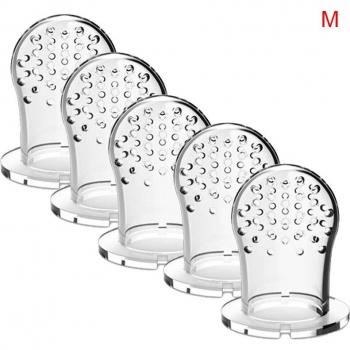 5Pcs Silicone Fresh Food Nibbler for Infants