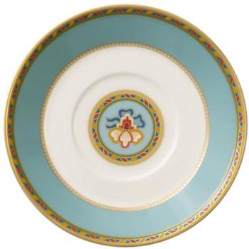 Samarkand Aquamarina Piattino per Tazzina Villeroy & Boch, 12cm