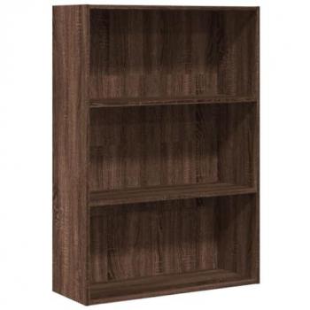 VidaXL 80x30x114 cm Brown Oak Bookshelf