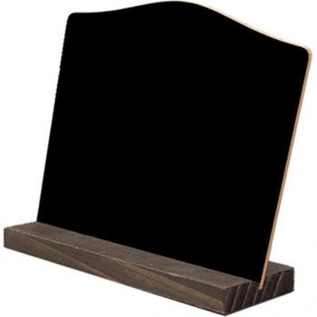 Support en bois pour carte de nom