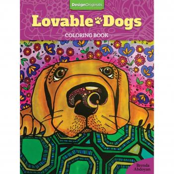 Lovable Dogs Coloring Book (Colouring Books)