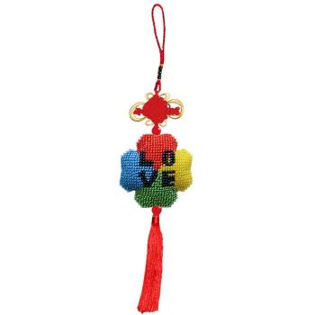 Beaded Cross Stitch Car Hanging Kit