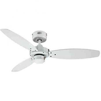 Plafonnier Ventilateur de Plafond Métallique Westinghouse Jet II Blanc