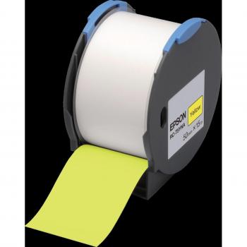 EPSON Schriftband RC‑T5YNA Gelb 50 mm – 15 m