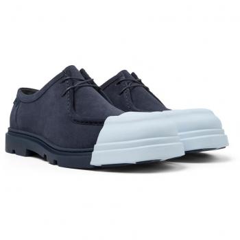 Camper Junction Men's Blue Suede Formal Shoes Size 10.5