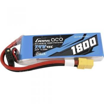 Batteria ricaricabile 2S1P 1800 mAh 7,4 V XT60 GensAce