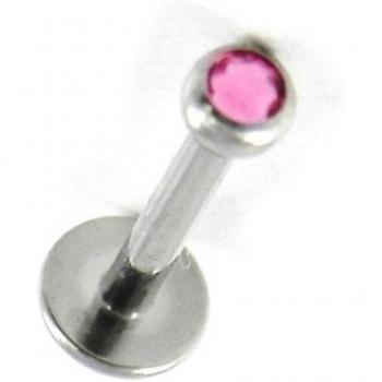 Labret Titanio Rosado Fly Elegante