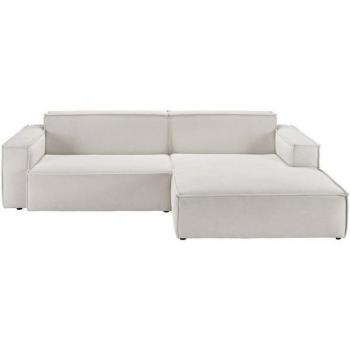 SAMU Feincord Couch L-Form von Kawola