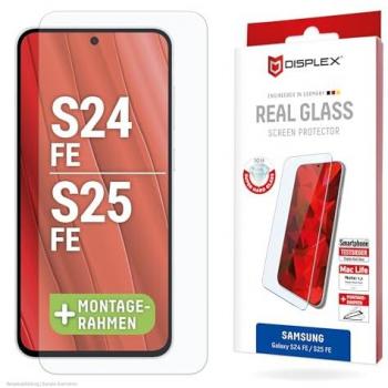 Pellicola Trasparente Smart Glass Displex per Samsung Galaxy S25 FE