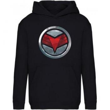 Sudadera Negra Marvel Niñas Falcon Emblem PG636