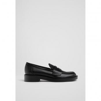 Stradivarius Chic Black Penny Loafers Size 6½