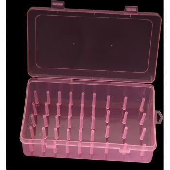 Caja de Costura con 42 Compartimentos Transparentes
