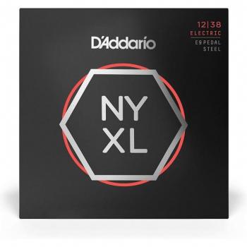 Custom E9 Nickel‑Wound 12–38 Pedal Steel Strings (NYXL)