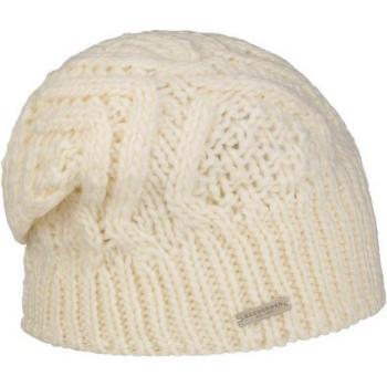 One‑Size Cream Salvirola Knitted Beanie for Females