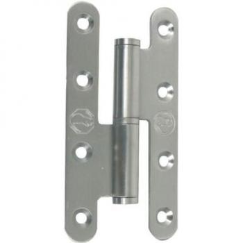 Cerniera Inox Spazzolato 304 Torbel 140x70 Sinistra con Estremità Tonda J532345