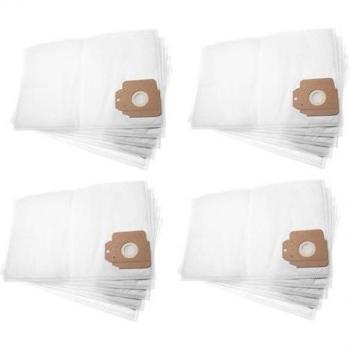 20‑Pack White Microfleece Vacuum Cleaner Bags – Compatible with Kärcher CV‑38/1