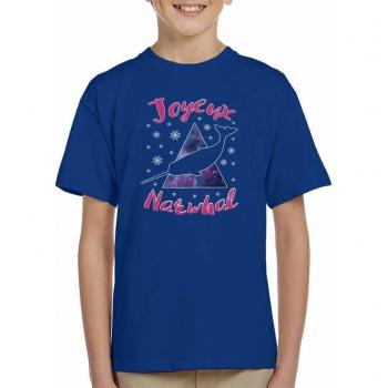 Narwhal Noël Joyeux Tee by Coto7 for Kids