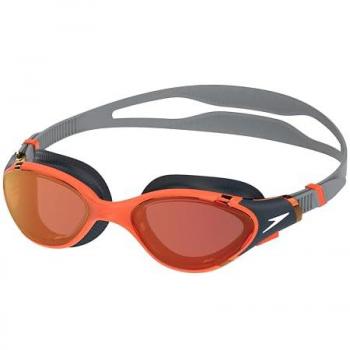 Speedo Biofuse 2.0 Mirror Orange Lenses Goggles