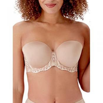 Beige Non-Padded Non-Wired Multiway Full Cup Bra