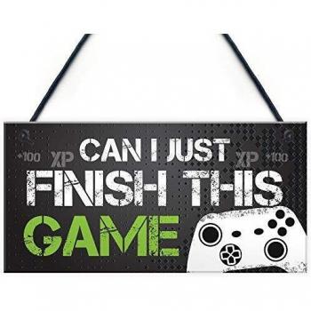 Novelty Gaming Sign Gamer Gift