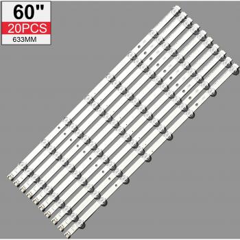 Bande de rétroéclairage LED LG 20 pièces 60LA6200