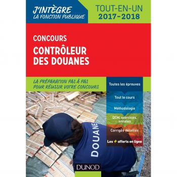 Concours Contrôleur des douanes 2017-2018