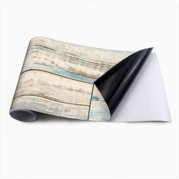 Vinyle Amovible Grain de Bois Mural