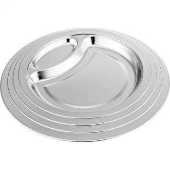 Distributeur de plats scolaires en acier inox