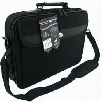 Maletin natec antelope para portatil 15.6pulgadaspulgadas negro