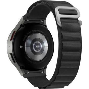 Nylon Cinturino Nero Avizar compatibile Samsung Galaxy Watch 5/5 Pro/4