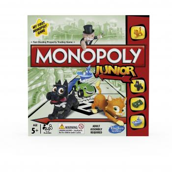 Multi‑Colored Monopoly Junior Playset – Hasbro H1216984