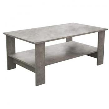 Table de salon Defibrico en bois avec finition bilaniné