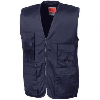 WORK-GUARD Safari Waistcoat Extra Large Midnight Navy
