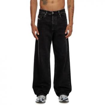 Jeans Relaxed 2001 D-Macro Nero Originale