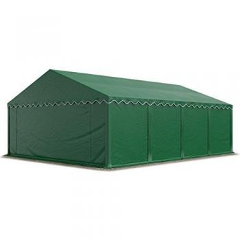 TOOLPORT 5x8 Heavy-Duty Storage Tent, Dark Green